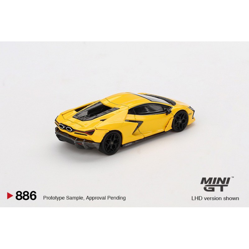 Lamborghini Revuelto Giallo 1:64, Mini GT (886)