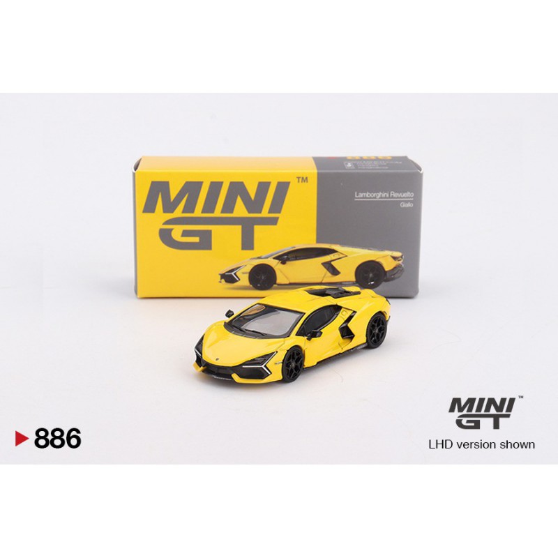 Lamborghini Revuelto Giallo 1:64, Mini GT (886)
