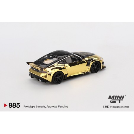 Nissan Z VeilSide FFZ400 Gold Chrome, Mini GT (985)