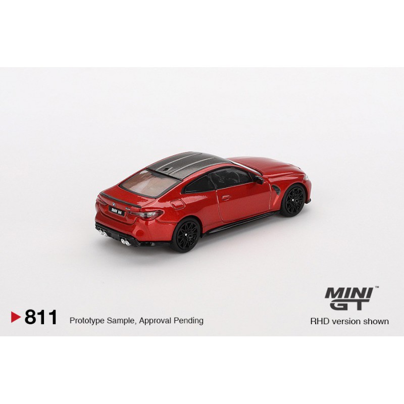 BMW M4 Competition (G82) Sakhir Orange, Mini GT (811)