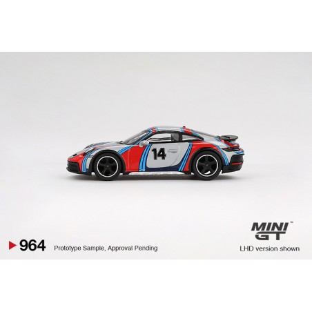 Porsche 911 Dakar Ice Grey Metallic "Rally 1978", Mini GT (964)