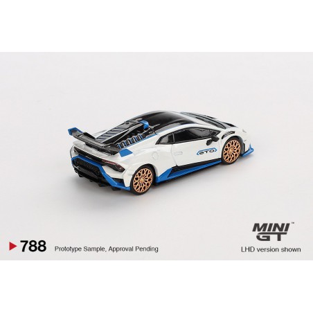 Lamborghini Huracán STO Bianco Asopo, Mini GT (788)
