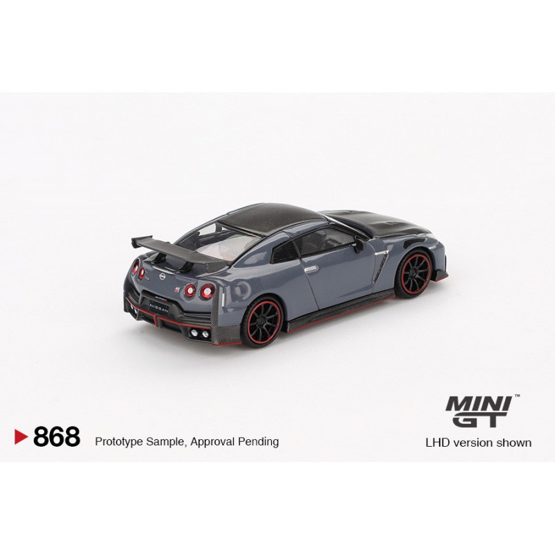Nissan GT-R Nismo 2024 NISMO Stealth Gray, Mini GT (868)