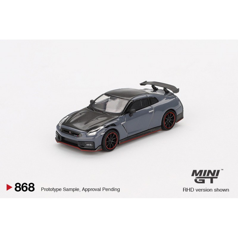 Nissan GT-R Nismo 2024 NISMO Stealth Gray, Mini GT (868)