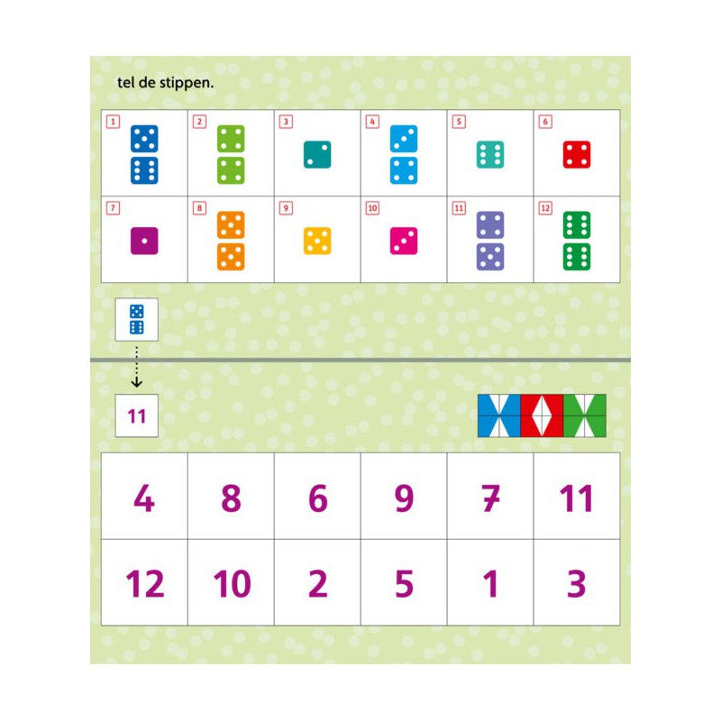 Loco Mini - Rom Pompom ik leer tellen t/m 10, Zwijsen spelenderwijs leren