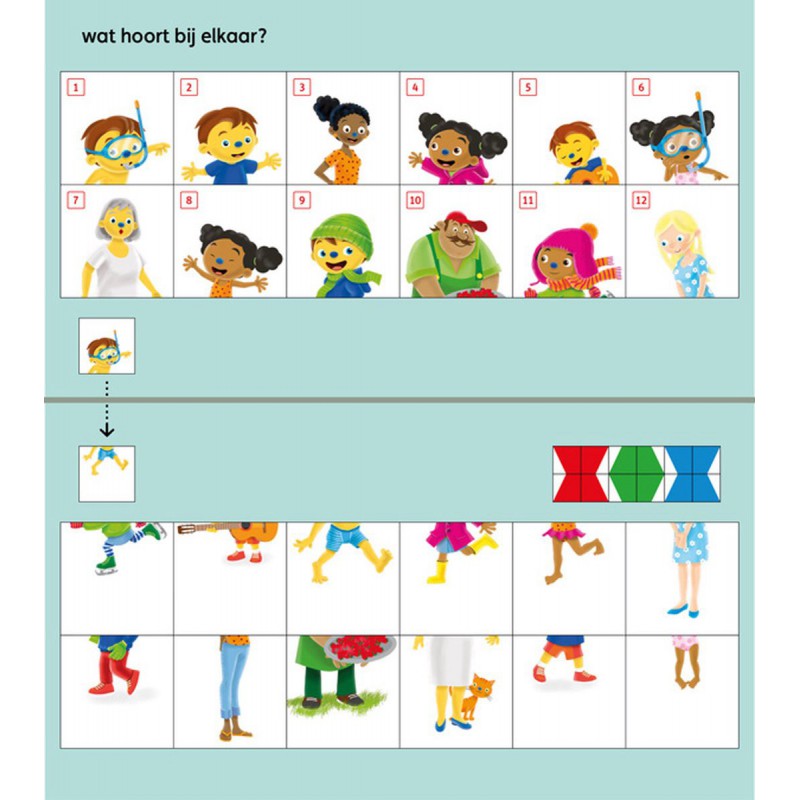 Loco Mini - Rom Pompom Puzzels, Zwijsen spelenderwijs leren