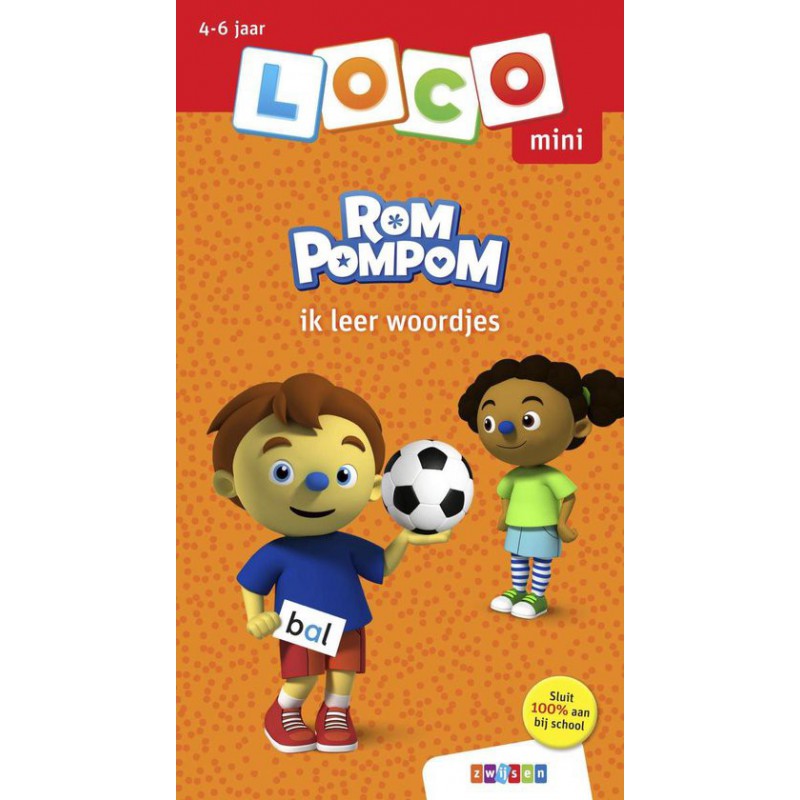 Loco Mini - Rom Pompom ik leer woordjes, Zwijsen