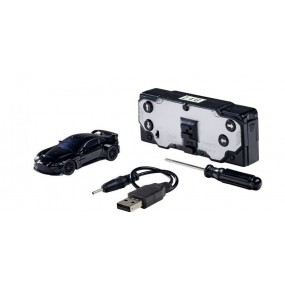 RC Nano Racer Aston Martin V12 Vantage Zwart 1:60, Carson