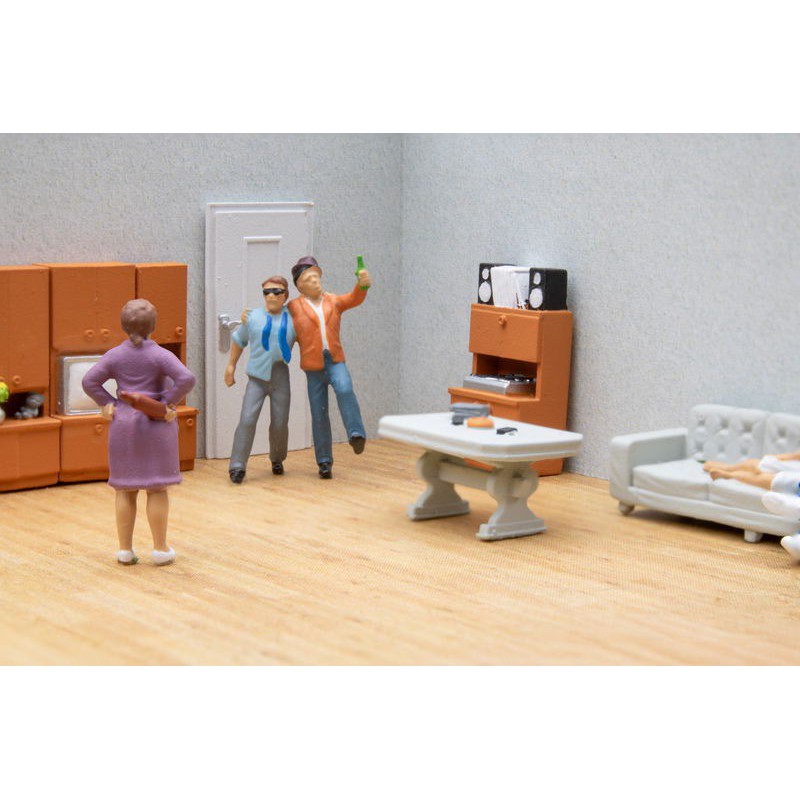 "Boozers", Funny Scenes, H0 1:87, Noch, 16606