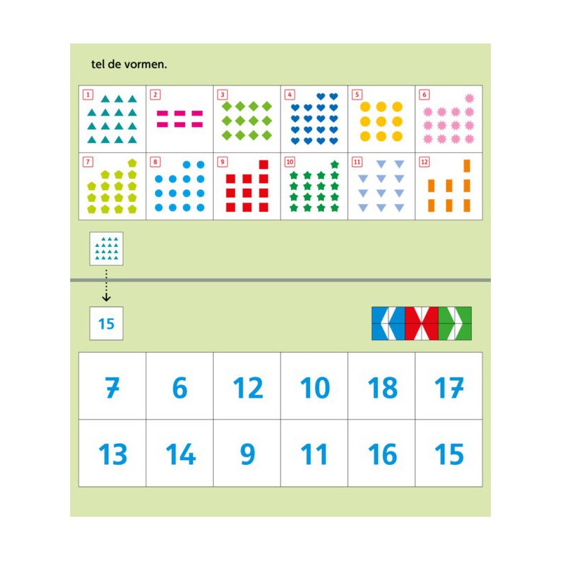 Loco Mini - Rom Pompom ik leer tellen t/m 20 Zwijsen spelenderwijs leren