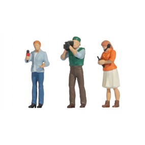 Team Verslaggevers, Funny Scenes, H0 1:87, Noch, 16605