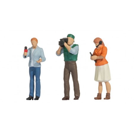 Team Verslaggevers, Funny Scenes, H0 1:87, Noch, 16605 Team Verslaggevers, Funny Scenes, H0 1:87, Noch, 16605