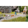 Ontmoeting met Honden, Funny Scenes, H0 1:87, Noch, 16602 Ontmoeting met Honden, Funny Scenes, H0 1:87, Noch, 16602