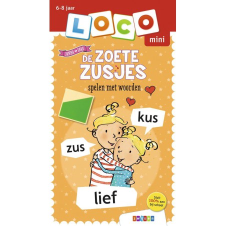 Loco Mini - De Zoete Zusjes spelen met woorden, Zwijsen Loco Mini - De Zoete Zusjes spelen met woorden, Zwijsen