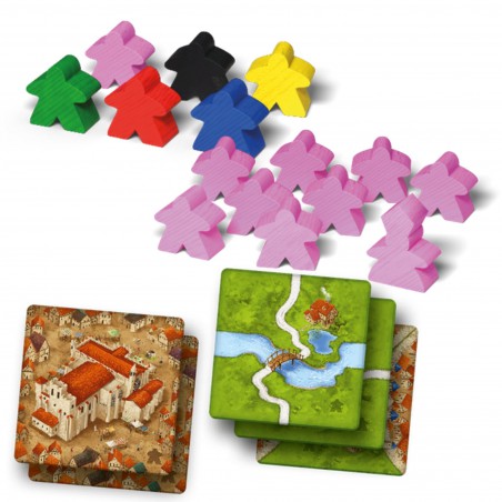 Carcassonne: Kathedralen en Herbergen (1) 999 Games Carcassonne: Kathedralen en Herbergen (1) 999 Games