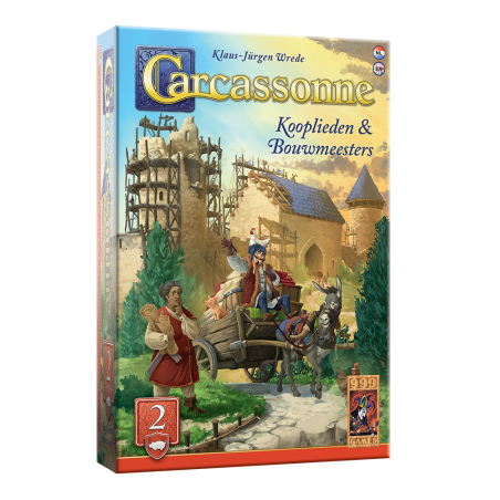Carcassonne: Kooplieden en Bouwmeesters (2) 999 Games Carcassonne: Kooplieden en Bouwmeesters (2) 999 Games