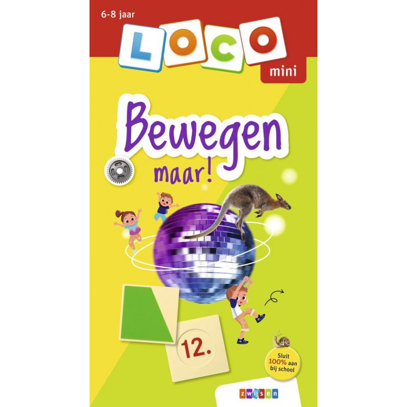 Loco Mini - Bewegen maar! Zwijsen spelenderwijs leren