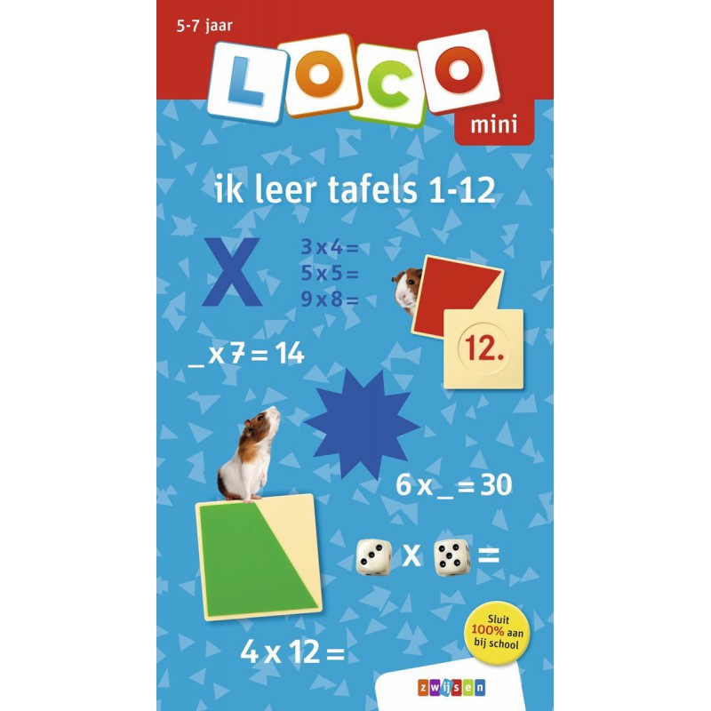 Loco Mini - Ik leer tafels 1-12, Zwijsen