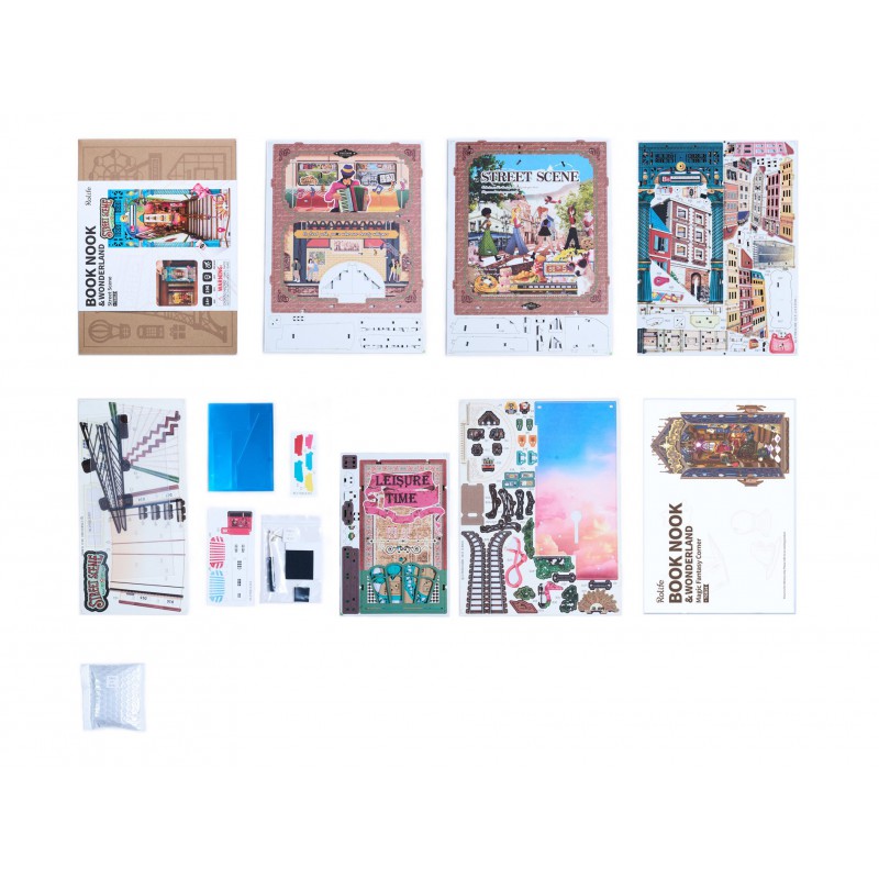 Book Nook, Street Scene, Rolife