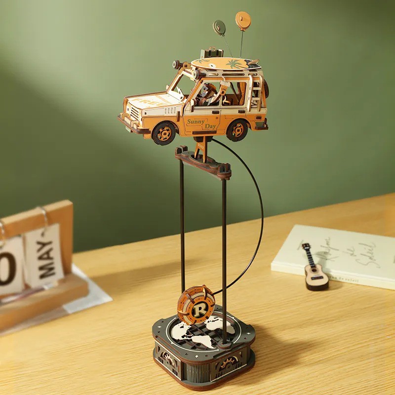 Road Tripper, DIY mechanisch houtwerk, Rokr