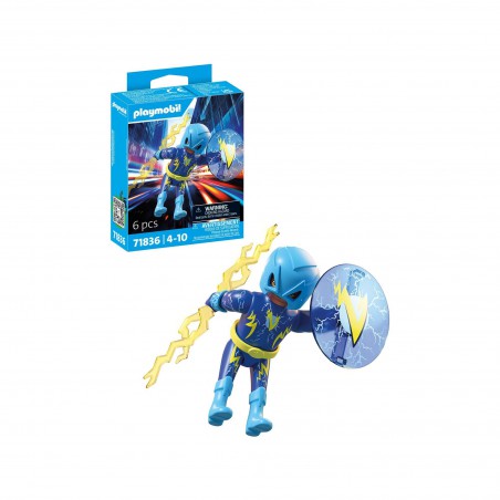 Playmobil Heroes: Blue Voltage - 71836 Bliksemheld Playmobil Heroes: Blue Voltage - 71836 Bliksemheld