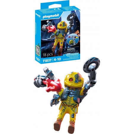 Playmobil Heroes: Mr Mechanic - 71837 Robotheld Playmobil Heroes: Mr Mechanic - 71837 Robotheld