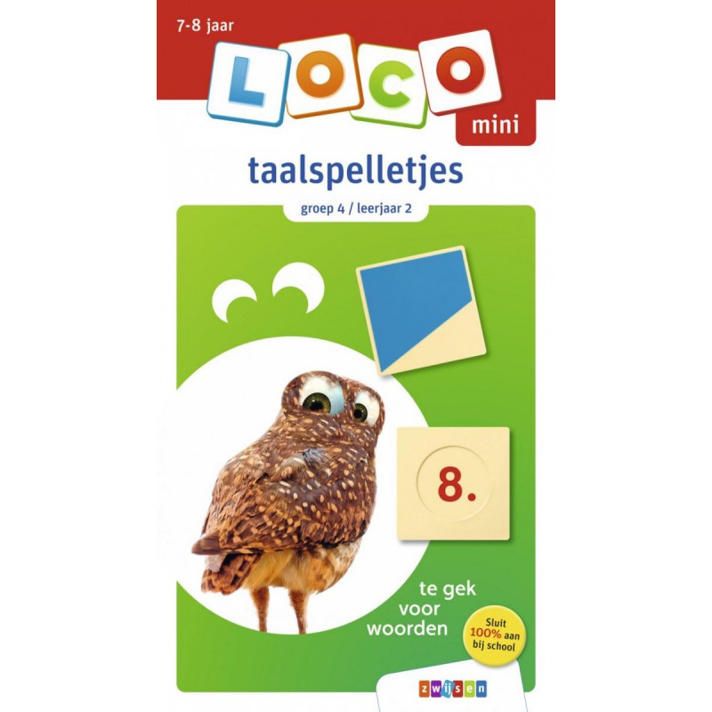 Loco Mini -Taalspelletjes, groep 4 / leerjaar 2, Zwijsen