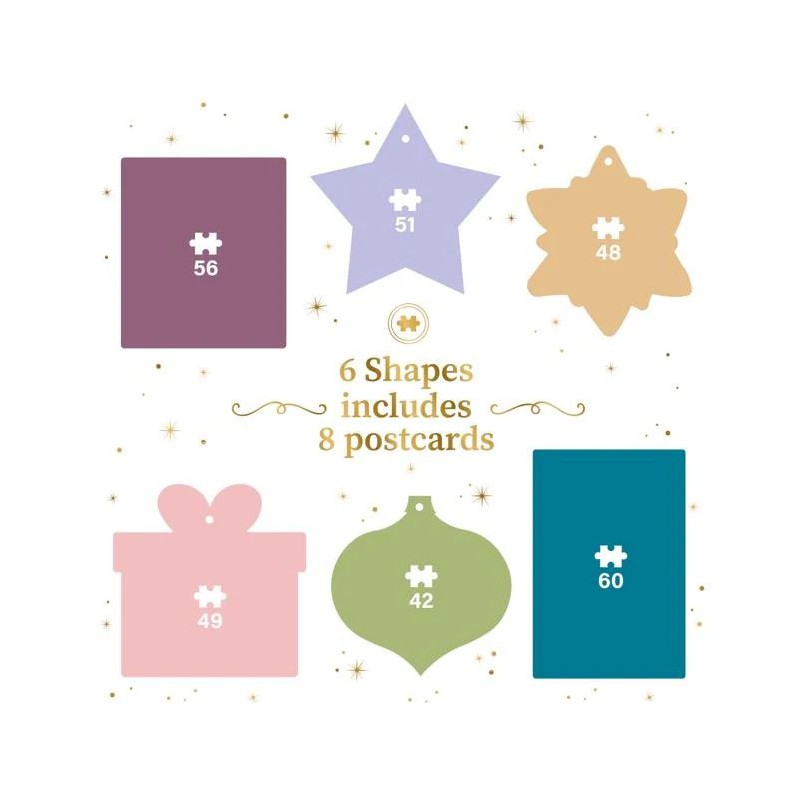 Tales of Christmas, Adventskalender (24x50) Gibsons puzzel    Serie: The Art File