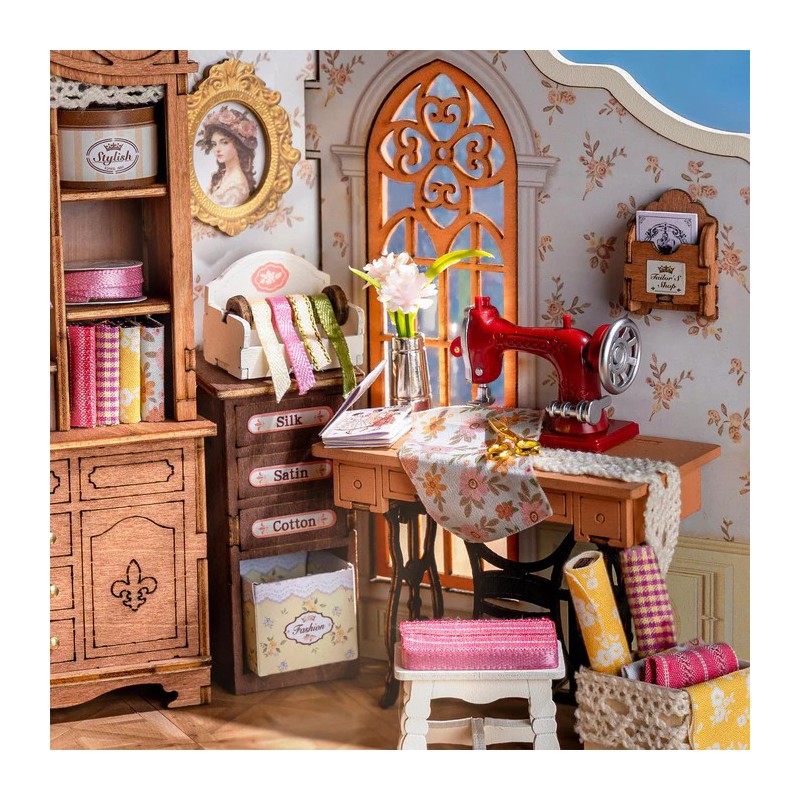 Elsa's Tailoring, Diy Miniature House, Rolife