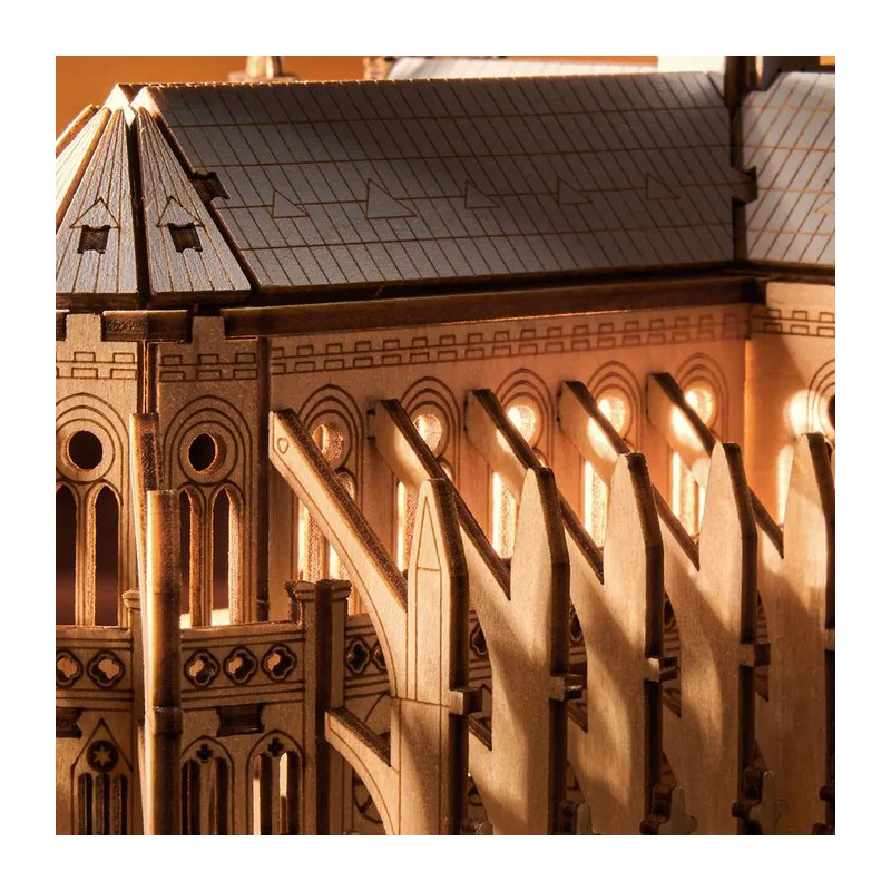 Paris Cathedral Rowood Robotime