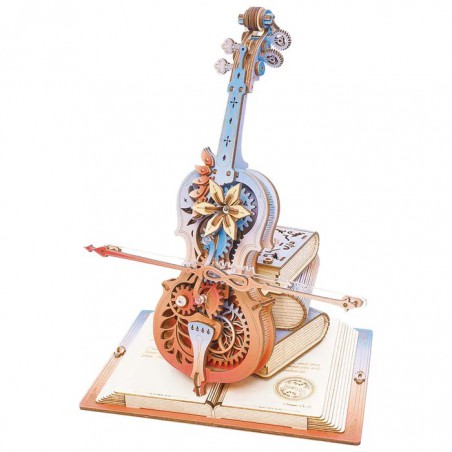 Magic Cello Symphony of gorgeous Dreams, DIY mechanical musicbox, Rokr Magic Cello Symphony of gorgeous Dreams, DIY mechanical musicbox, Rokr