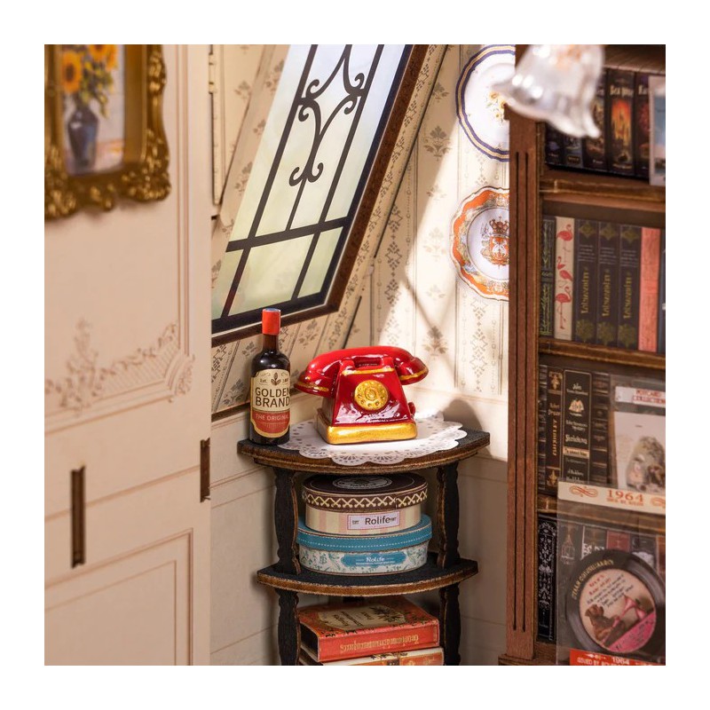 Catherine's Living Room, Diy Miniature House, Rolife