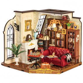 Catherine's Living Room, Diy Miniature House, Rolife