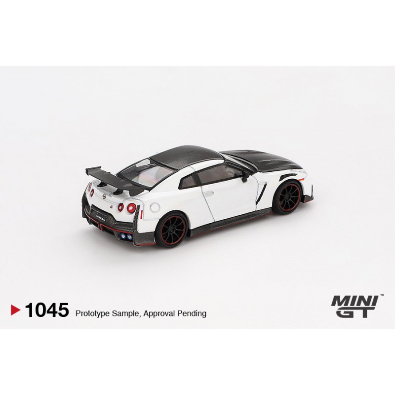 Nissan GT-R Nismo 2024 Brilliant White Pearl, Mini GT (1045)