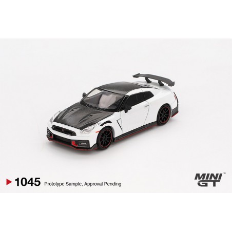 Nissan GT-R Nismo 2024 Brilliant White Pearl, Mini GT (1045)