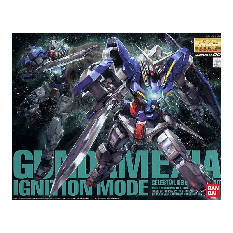 Gundam: MG Exia ignition mode, Bandai