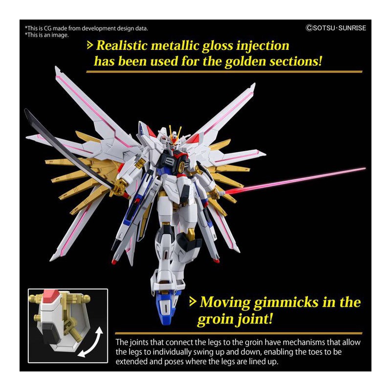 Gundam: HG Mighty Strike Freedom, Bandai