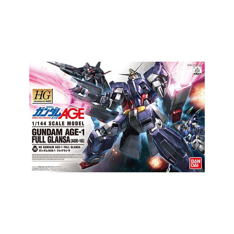 Gundam: HG Age-1 Full Glansa, Bandai
