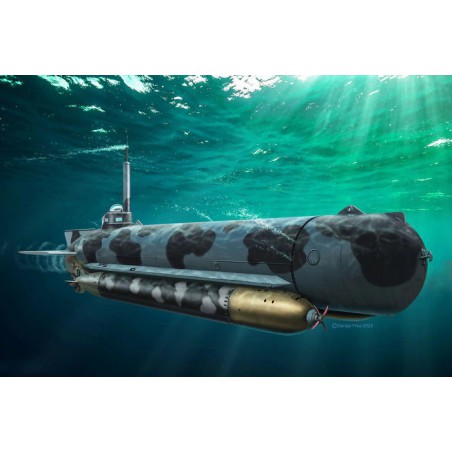 Start Set, German Midget Submarine Type Molch, Revell