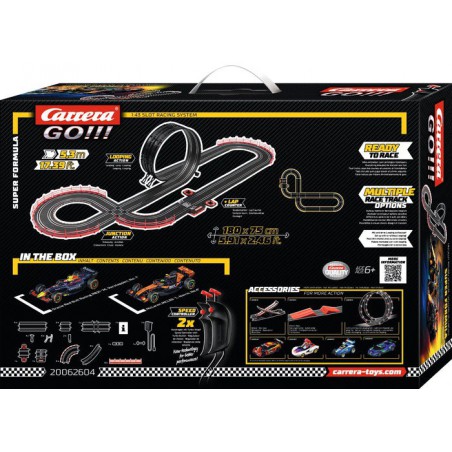 Carrera Go!!! Super Formula Racebaan 5,3 meter Carrera Go!!! Super Formula Racebaan 5,3 meter
