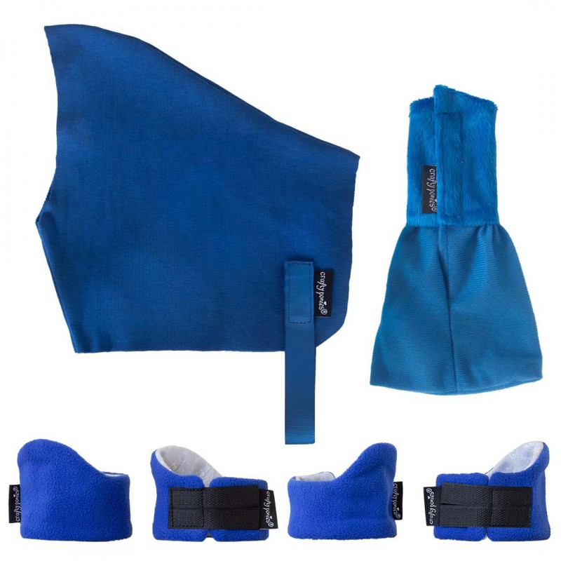 Crafty Ponies - Transportdeken set, blauw