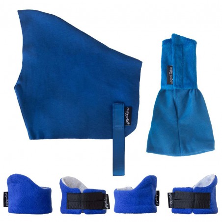 Crafty Ponies - Transportdeken set, blauw