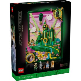LEGO Wicked - 75685 Emerald City Wall Art