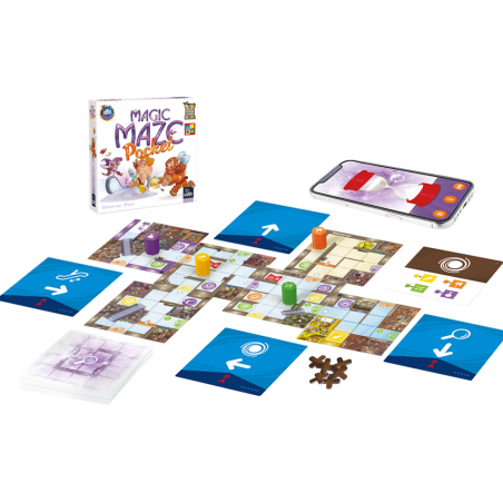 Sit Down! Magic Maze Pocket- Bordspel,