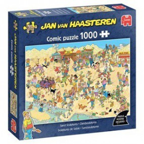 Jan van Haasteren Zandsculpturen 1000stukjes