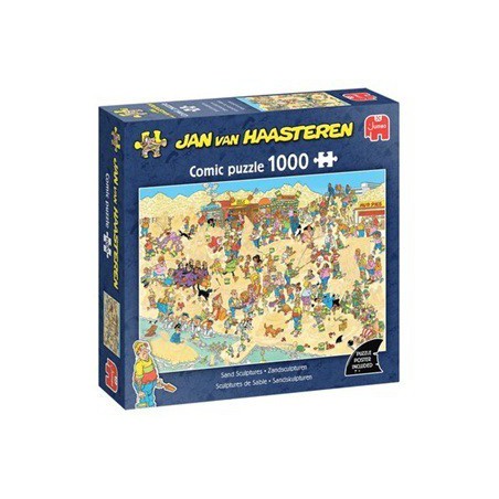 Jan van Haasteren Zandsculpturen 1000stukjes Jan van Haasteren Zandsculpturen 1000stukjes