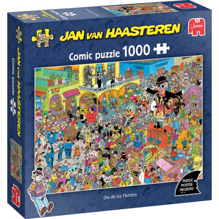 Jan van Haasteren, Dia de los Muertos, 1000stukjes, Jumbo