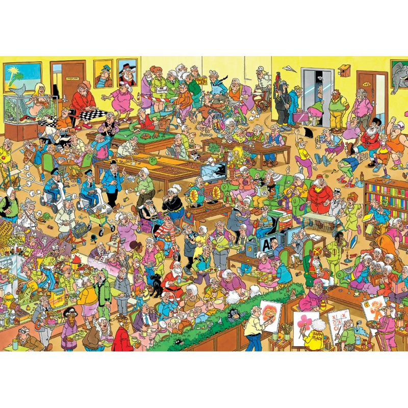 Jan van Haasteren, Het bejaardentehuis, 1000stukjes, Jumbo