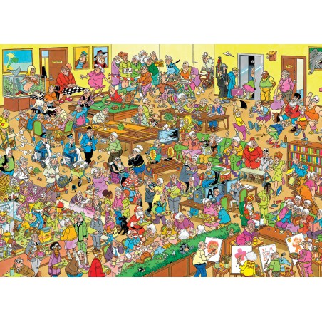 Jan van Haasteren, Het bejaardentehuis, 1000stukjes, Jumbo Jan van Haasteren, Het bejaardentehuis, 1000stukjes, Jumbo