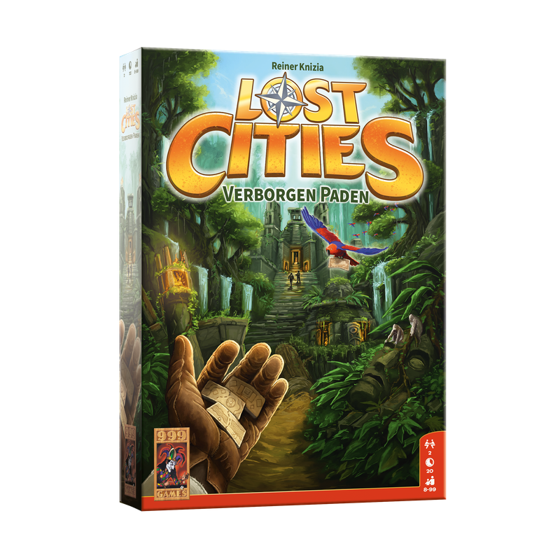 Lost Cities: Verborgen Paden - Bordspel, 999games